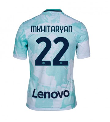Inter Milan Henrikh Mkhitaryan #22 Bortedrakt 2022-23 Kortermet